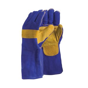 GUANTE SOLDADOR KEVLAR AZUL