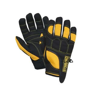 GUANTE ANTIVIBRACION STEELPRO PORON TALLA S