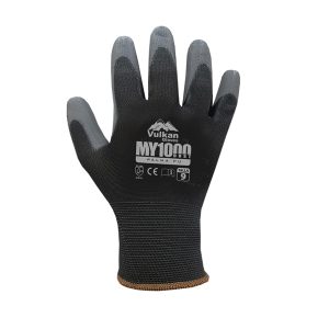 GUANTE VULKAN DUST PU NEGRO 8