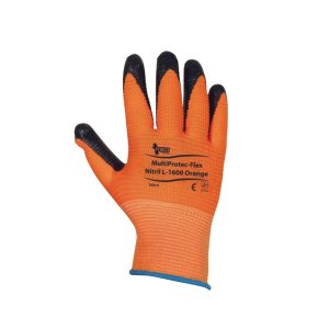 GUANTE MULTIPROTEC - FLEX ORANGE, L-1600, T/9