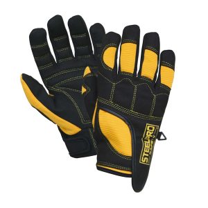 GUANTE STEELPRO ANTIVIBRACION T/L