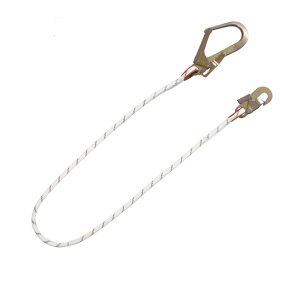 Cabo de Vida gancho escala KL-8200, cuerda trenzada 12 mm.